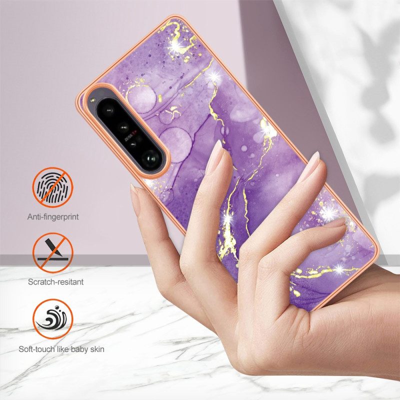 Cover Sony Xperia 1 IV Marmo Colorato