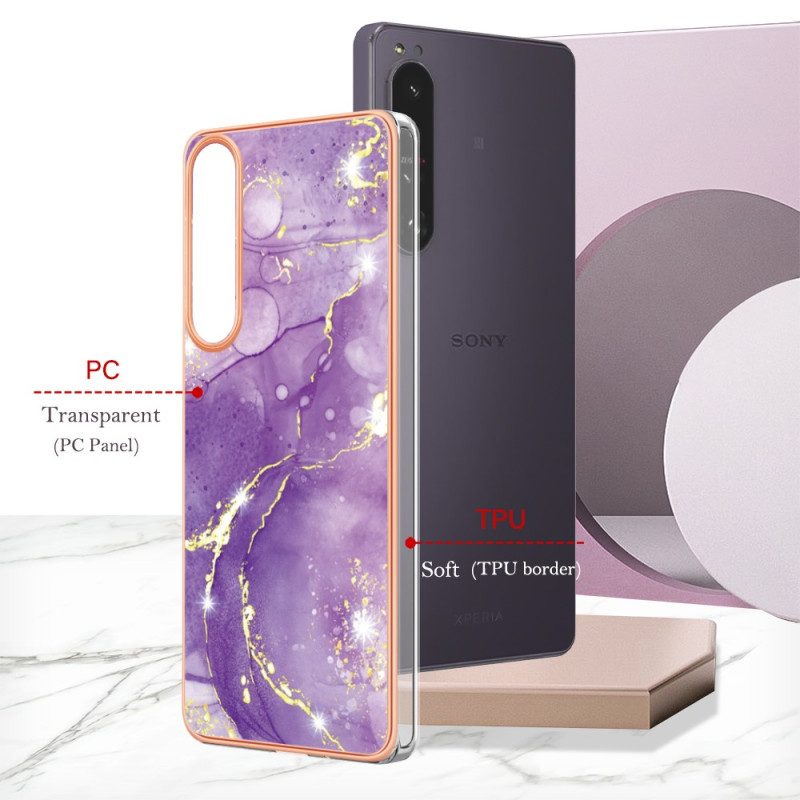 Cover Sony Xperia 1 IV Marmo Colorato