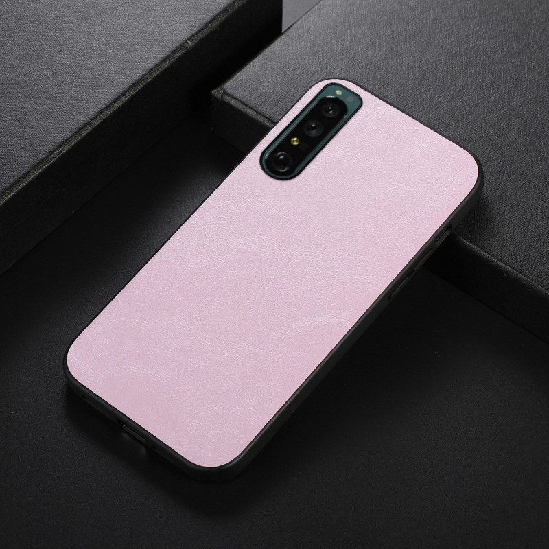 Cover Sony Xperia 1 IV Stile In Pelle