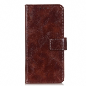 Custodia in pelle Sony Xperia 1 IV Cuciture Brillanti