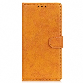 Custodia in pelle Sony Xperia 1 IV Effetto Pelle Opaca