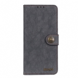Custodia in pelle Sony Xperia 1 IV Khazneh Pelle Crosta Vintage