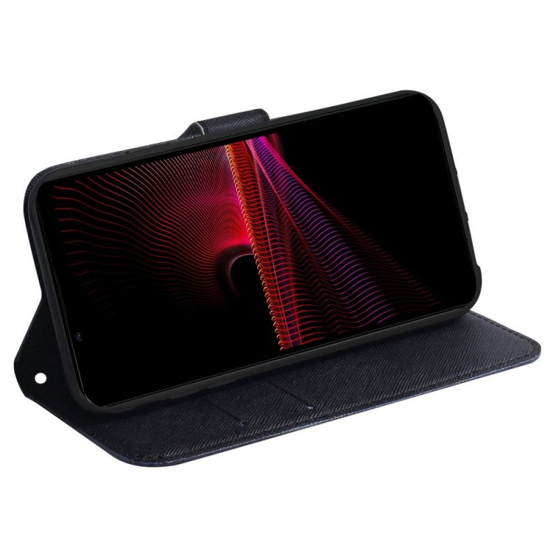 Custodia in pelle Sony Xperia 1 IV Scoiattoli Perizoma