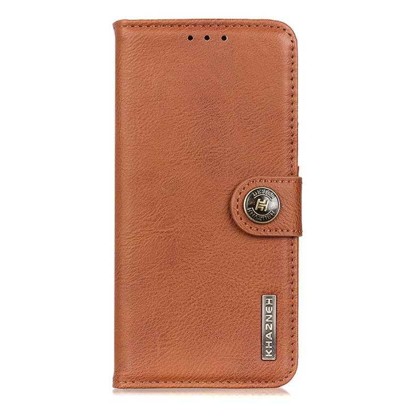 Custodia in pelle Sony Xperia 1 IV Similpelle Khazneh