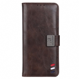 Folio Cover Sony Xperia 1 IV Chiusura In Argento Tricolore