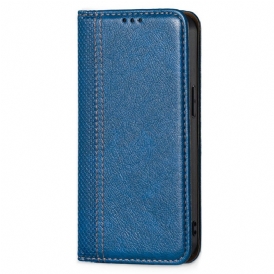 Folio Cover Sony Xperia 1 IV Custodia in pelle Ecopelle Vintage