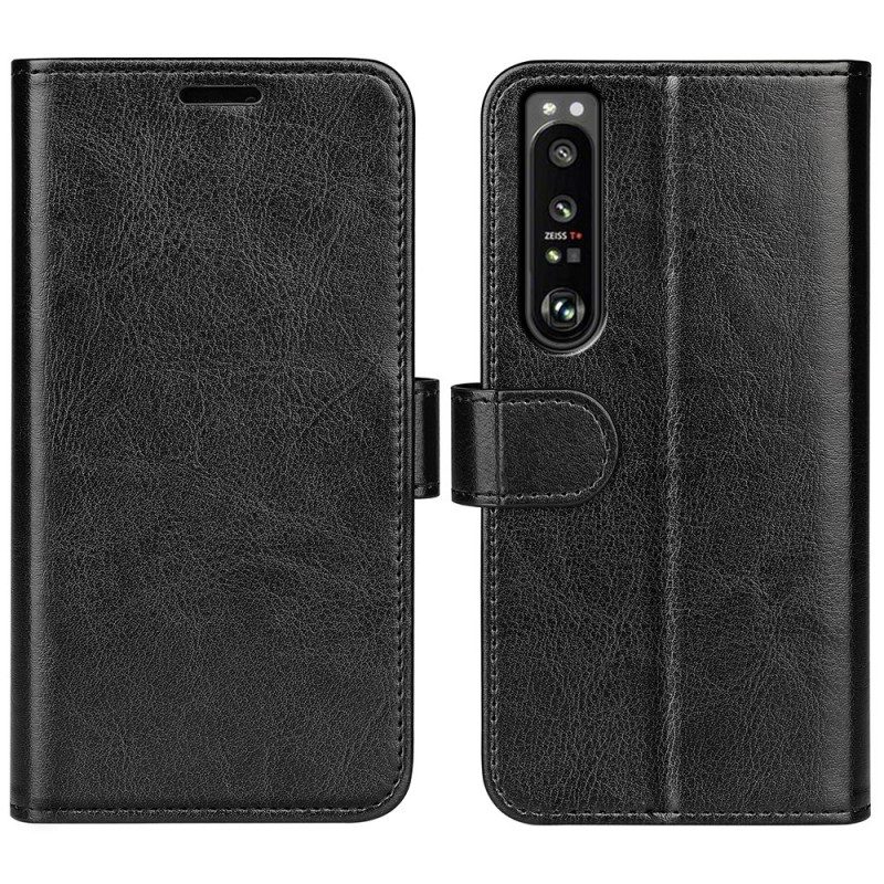Folio Cover Sony Xperia 1 IV Ecopelle Vintage