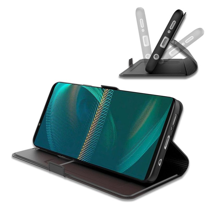 Folio Cover Sony Xperia 1 IV Effetto Pelle Sottile
