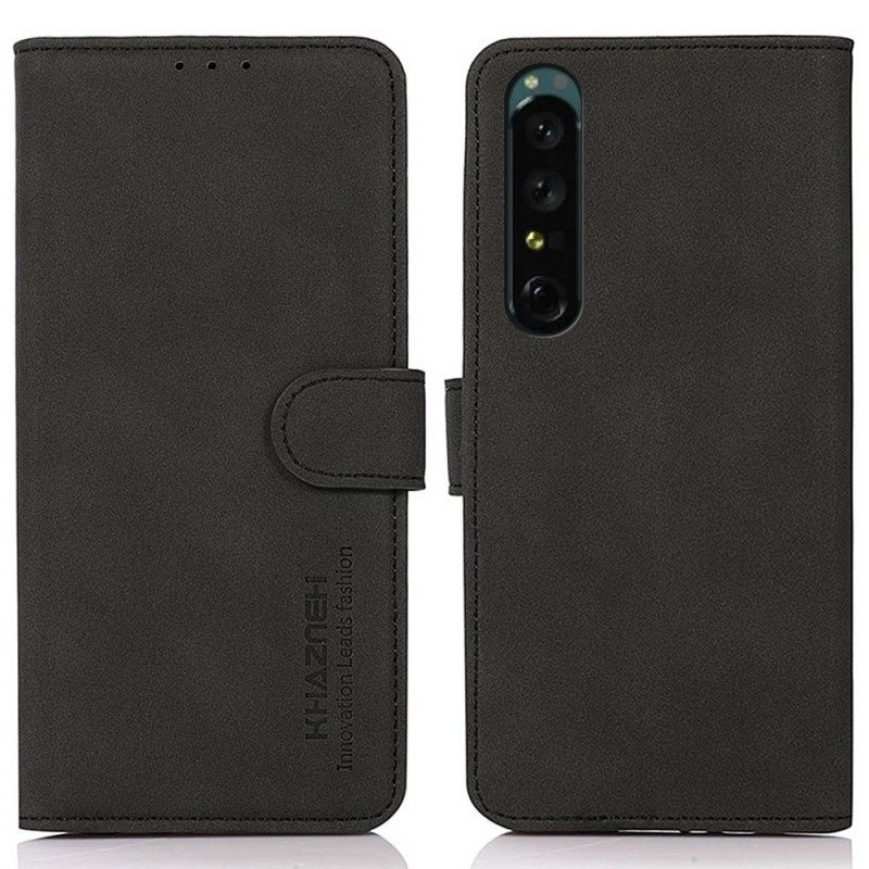 Folio Cover Sony Xperia 1 IV Khazneh Stile Classico