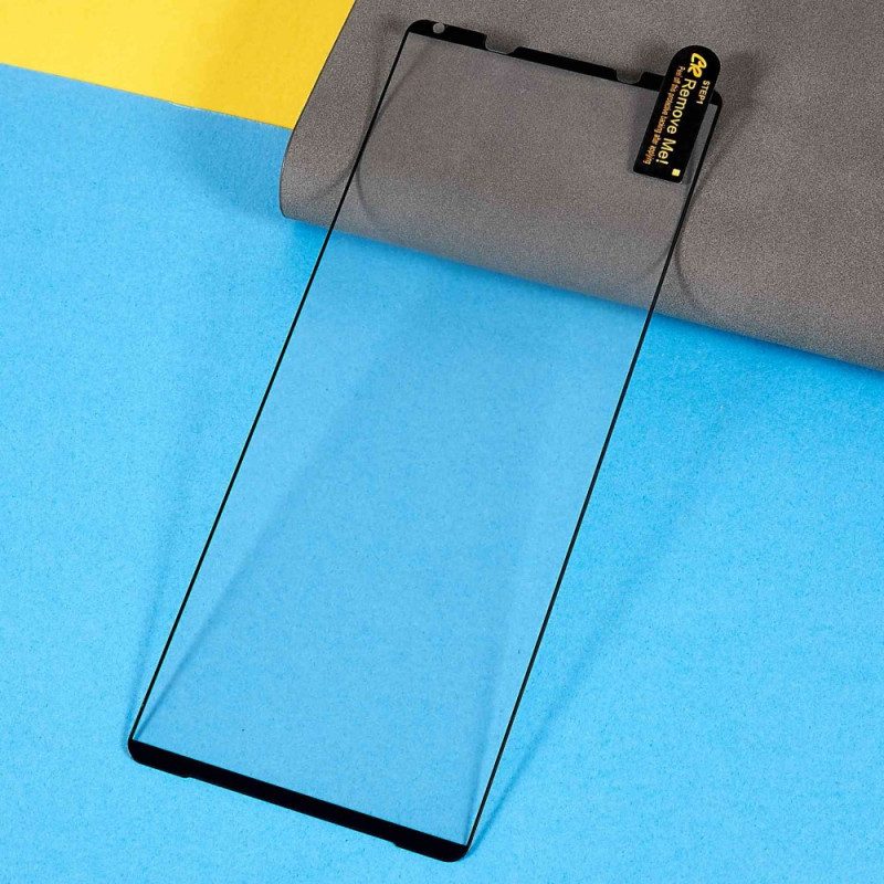 Proteggi Schermo In Vetro Temperato Con Bordo Nero Per Sony Xperia 1 Iv