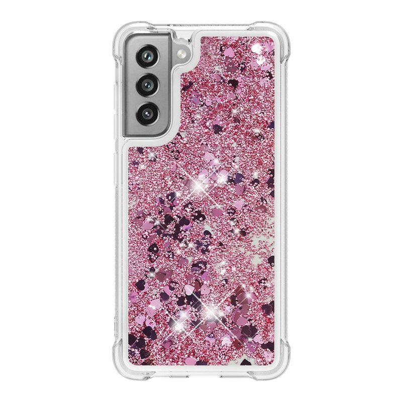 Cover Samsung Galaxy S21 FE Desideri Paillettes