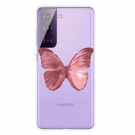 Cover Samsung Galaxy S21 FE Farfalle Selvatiche