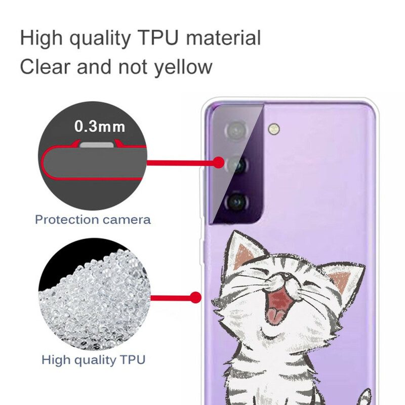 Cover Samsung Galaxy S21 FE Gatto