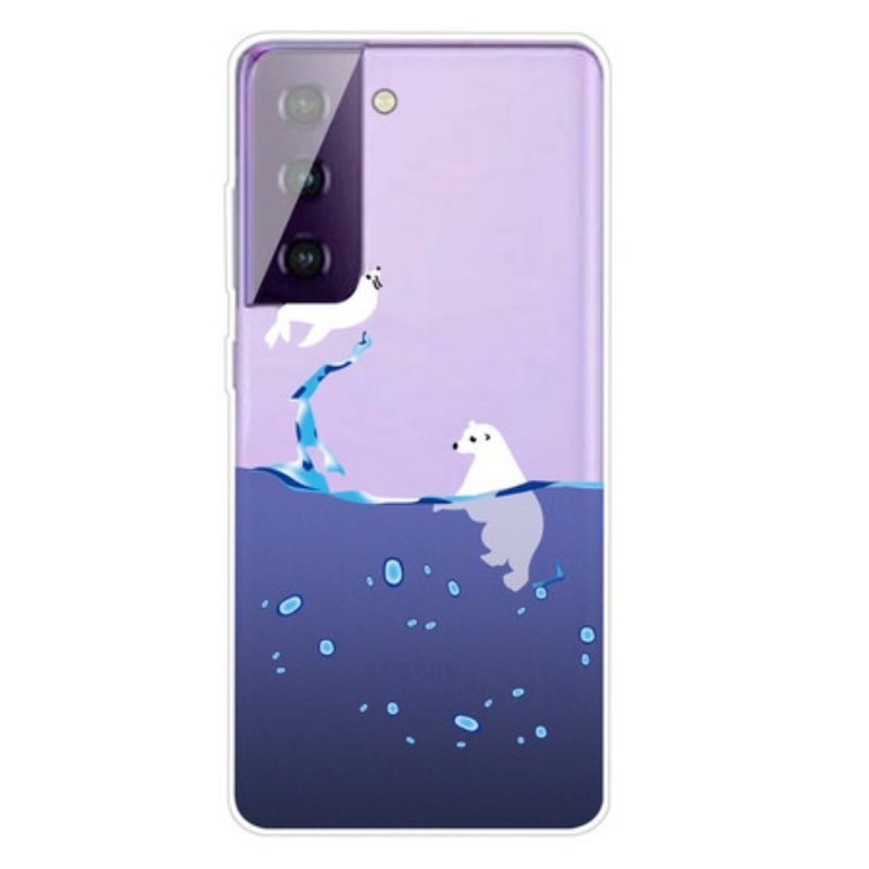 Cover Samsung Galaxy S21 FE Giochi Di Mare