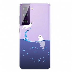 Cover Samsung Galaxy S21 FE Giochi Di Mare
