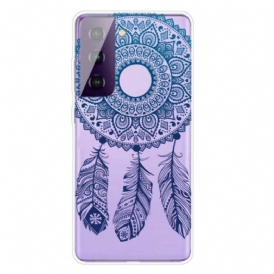 Cover Samsung Galaxy S21 FE Mandala A Fiore Singolo