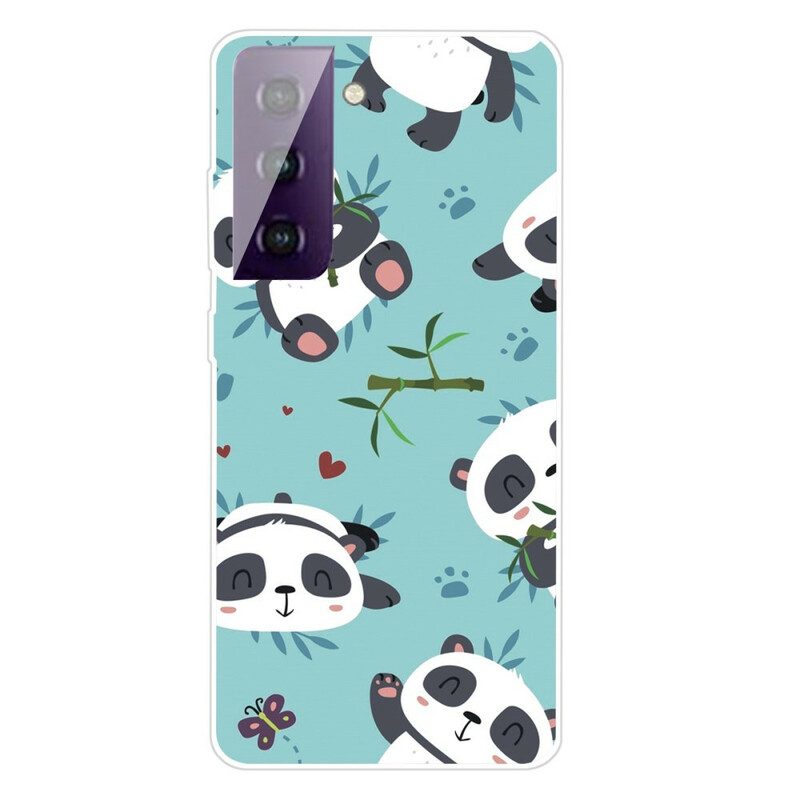 Cover Samsung Galaxy S21 FE Mazzo Di Panda
