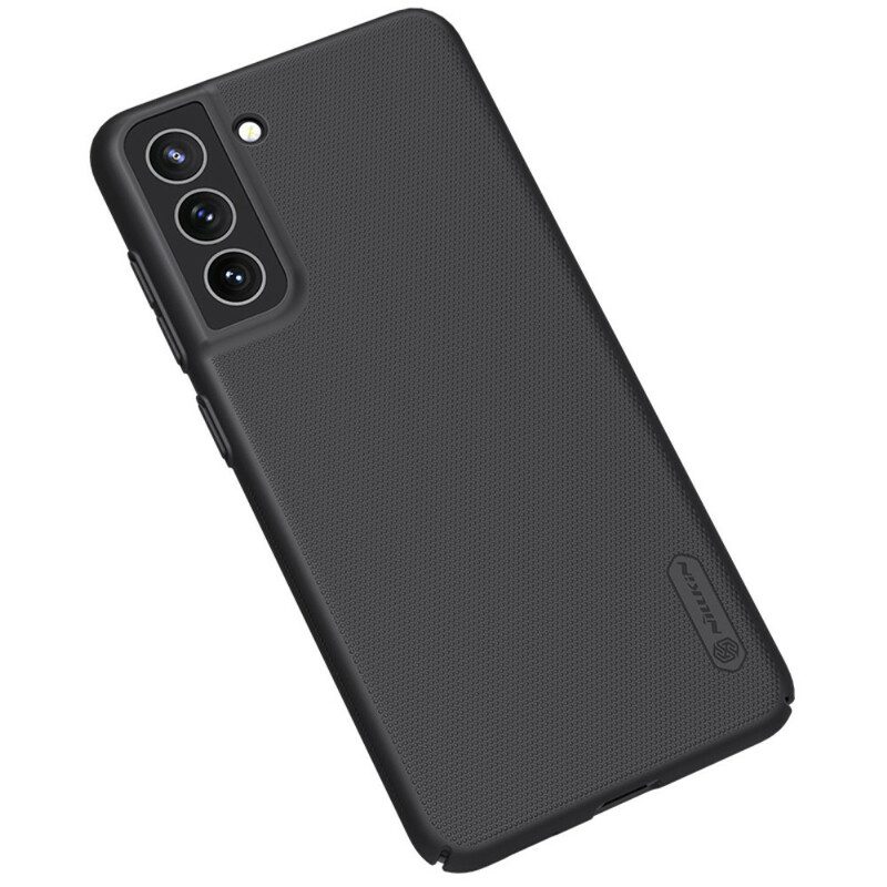 Cover Samsung Galaxy S21 FE Nillkin Glassato Rigido