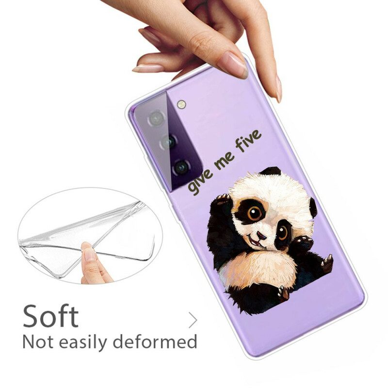 Cover Samsung Galaxy S21 FE Panda Dammi Cinque