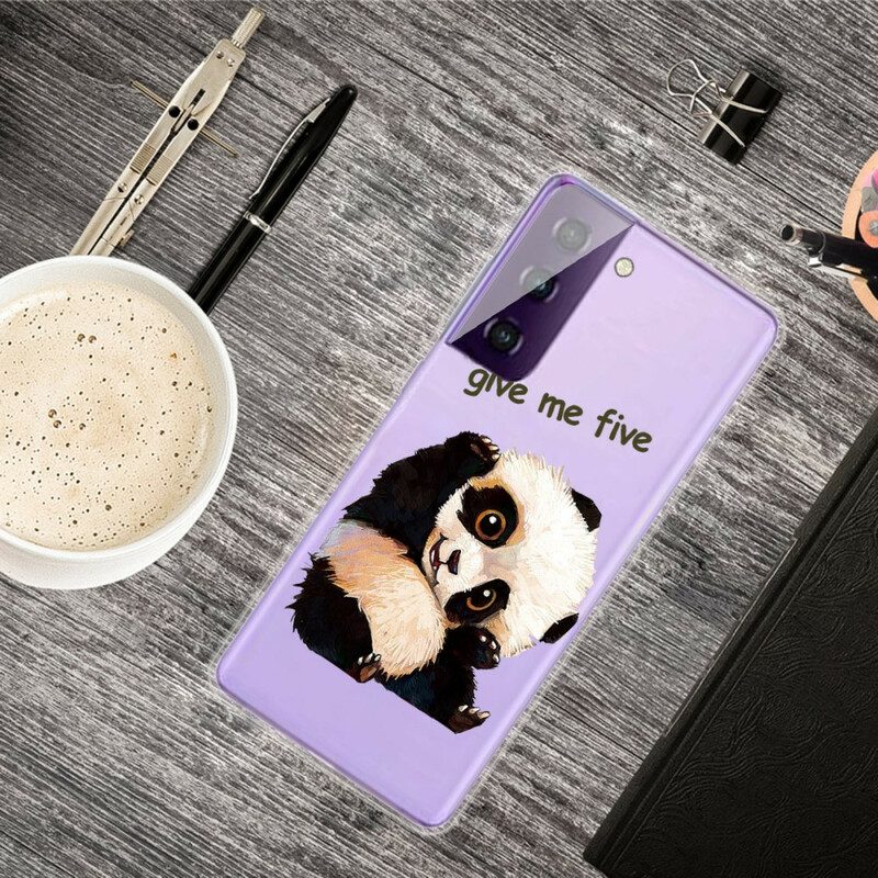 Cover Samsung Galaxy S21 FE Panda Dammi Cinque