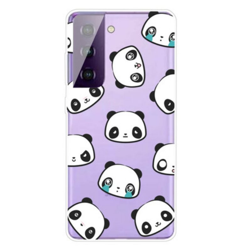 Cover Samsung Galaxy S21 FE Panda Sentimentali