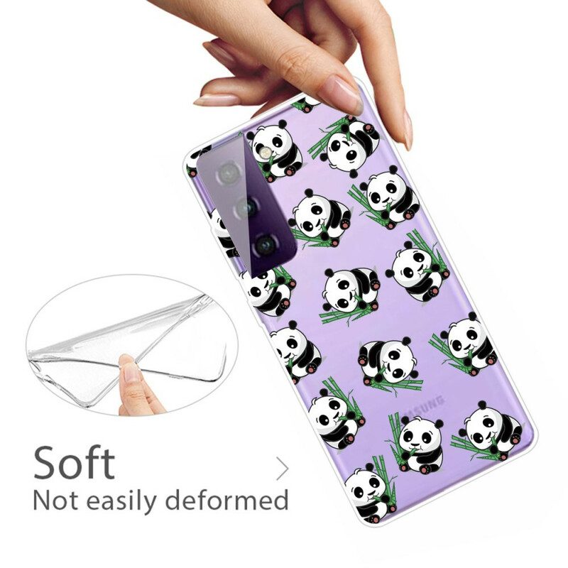 Cover Samsung Galaxy S21 FE Piccoli Panda