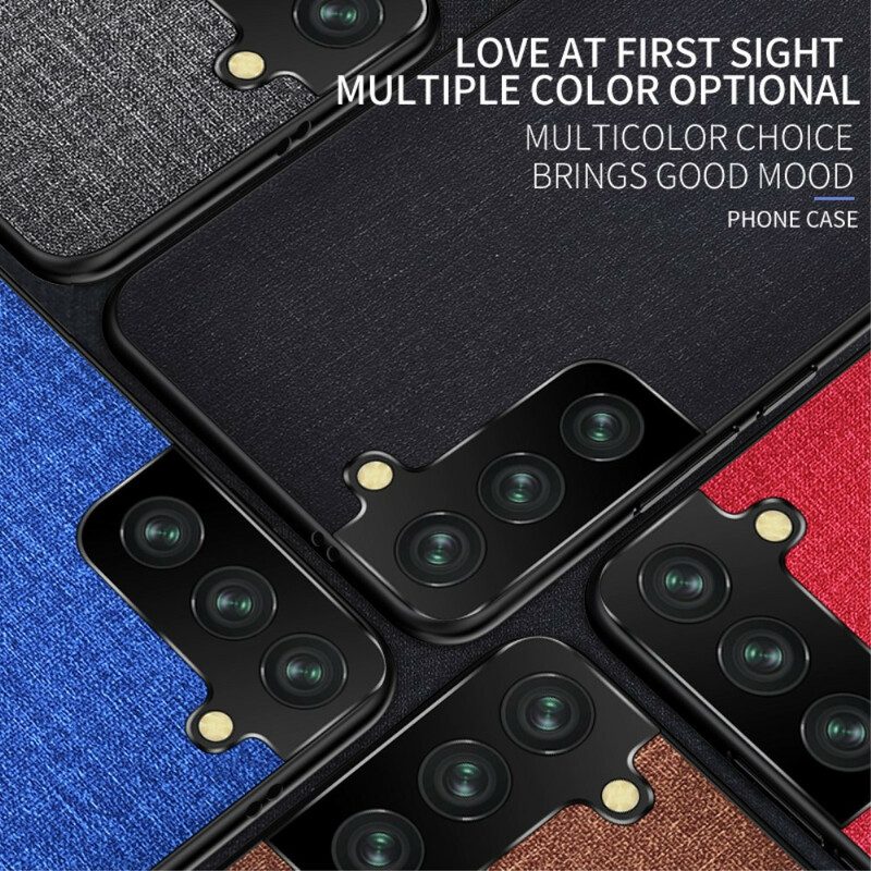 Cover Samsung Galaxy S21 FE Struttura Del Tessuto