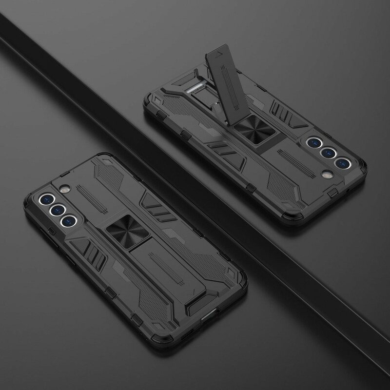 Cover Samsung Galaxy S21 FE Supporto Resistente 2 Posizioni