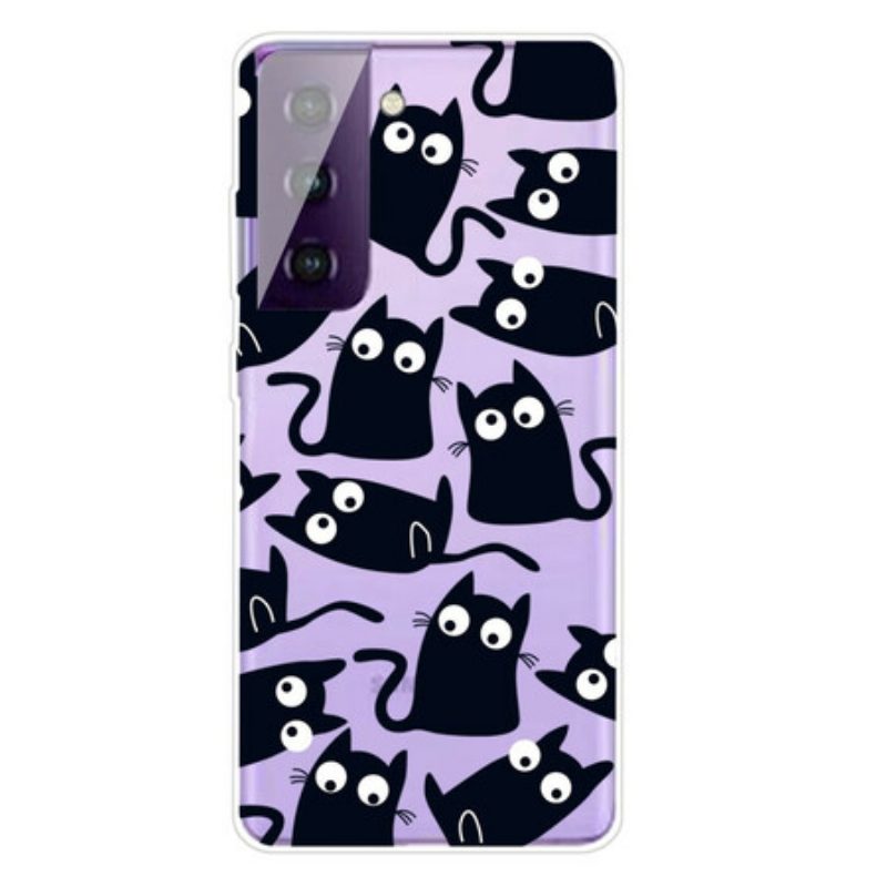 Cover Samsung Galaxy S21 FE Topi Neri