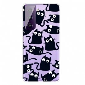 Cover Samsung Galaxy S21 FE Topi Neri