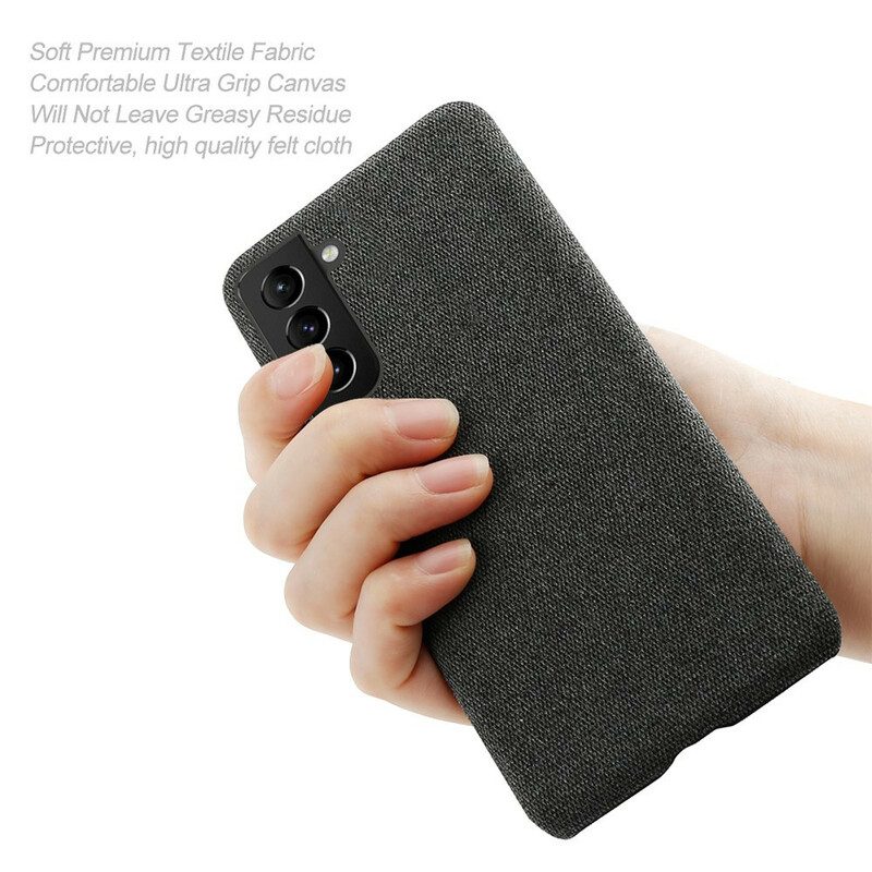 Cover Samsung Galaxy S21 FE Trama Tessuto Ksq