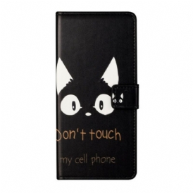 Custodia A Portafoglio Samsung Galaxy S21 FE Non Toccare Il Mio Cellulare
