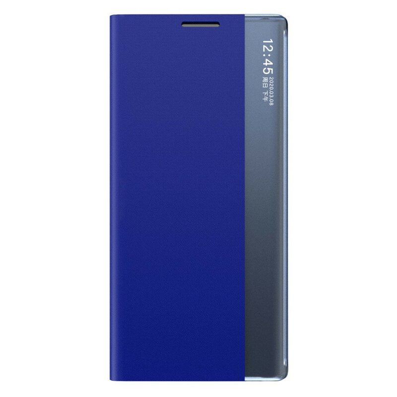 Custodia Samsung Galaxy S21 FE Effetto Pelle Martellata
