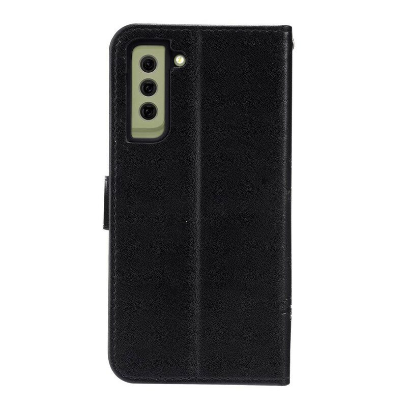 Folio Cover Samsung Galaxy S21 FE Farfalle Al Vento