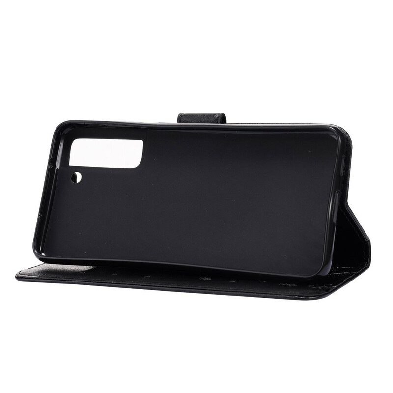 Folio Cover Samsung Galaxy S21 FE Farfalle Al Vento