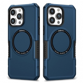 Cover iPhone 15 Pro Max Compatibile Con Magsafe In Stile Pelle