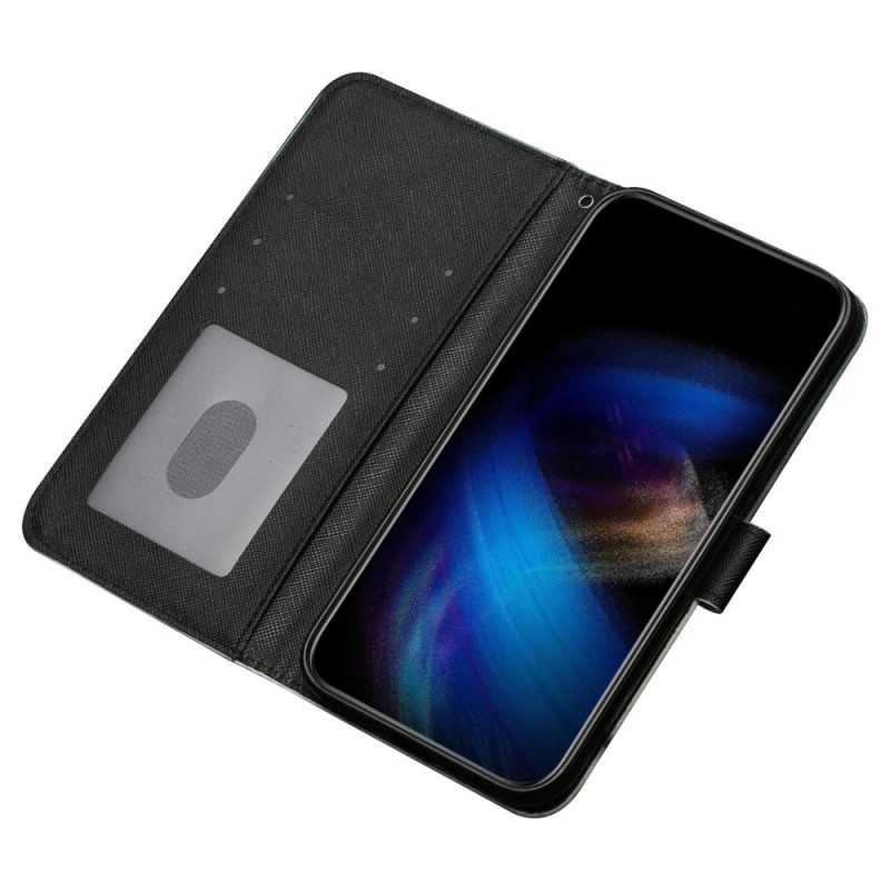 Custodia in pelle iPhone 15 Pro Max Carlino 3d Con Cinturino