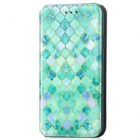 Custodia in pelle iPhone 15 Pro Max Schema Caseneo