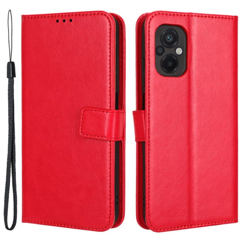 Custodia in pelle Poco M5 Similpelle