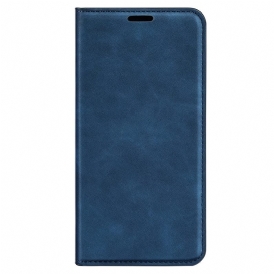 Folio Cover Poco M5 Custodia in pelle Tocco Di Pelle
