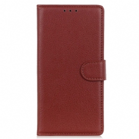 Folio Cover Poco M5 Ecopelle Tradizionale