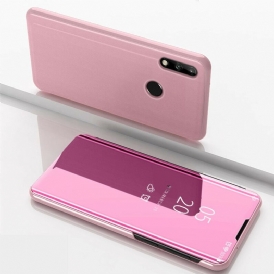 Custodia Huawei Y7p Specchio Ed Ecopelle