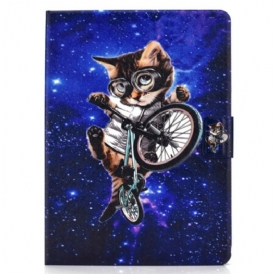 Custodia in pelle iPad Pro 11" (2022) Ciclo-gatto