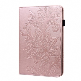 Custodia in pelle iPad Pro 11" (2022) Fiore Mandala