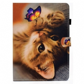 Custodia in pelle iPad Pro 11" (2022) Il Mio Gattino E La Mia Farfalla