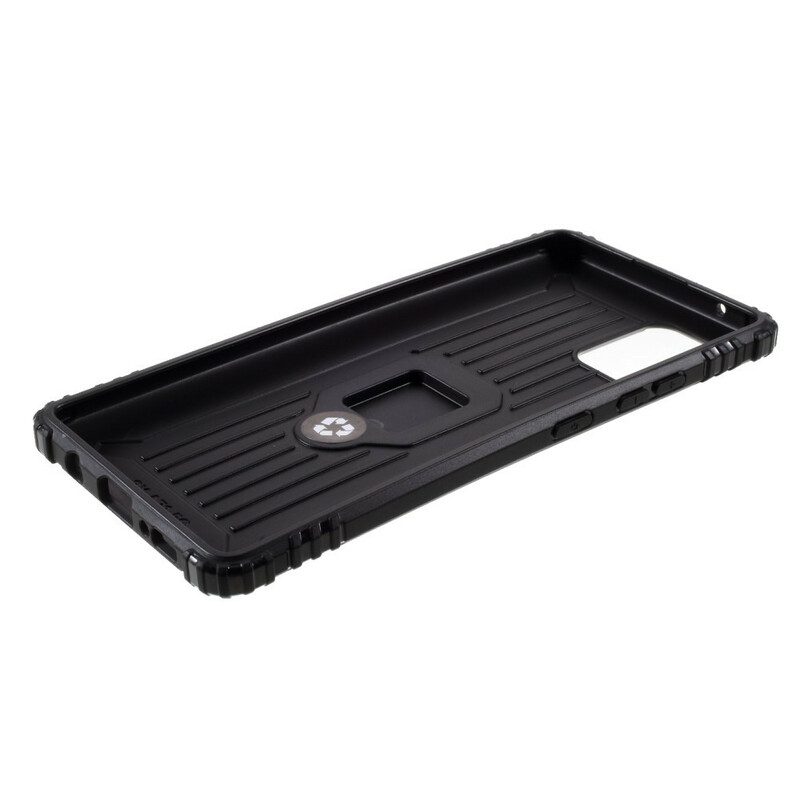 Cover Samsung Galaxy A51 5G Anello E Fibra Di Carbonio