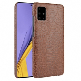 Cover Samsung Galaxy A51 5G Effetto Pelle Di Coccodrillo