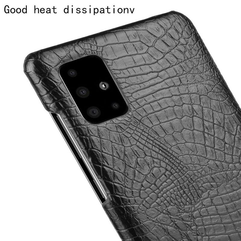 Cover Samsung Galaxy A51 5G Effetto Pelle Di Coccodrillo