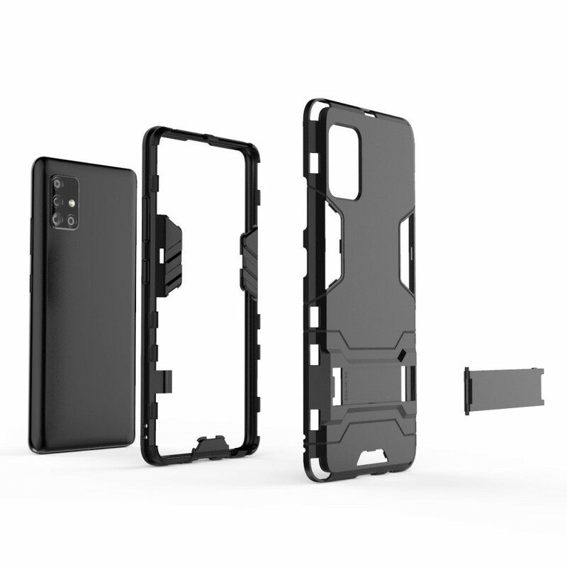 Cover Samsung Galaxy A51 5G Linguetta Ultra Resistente