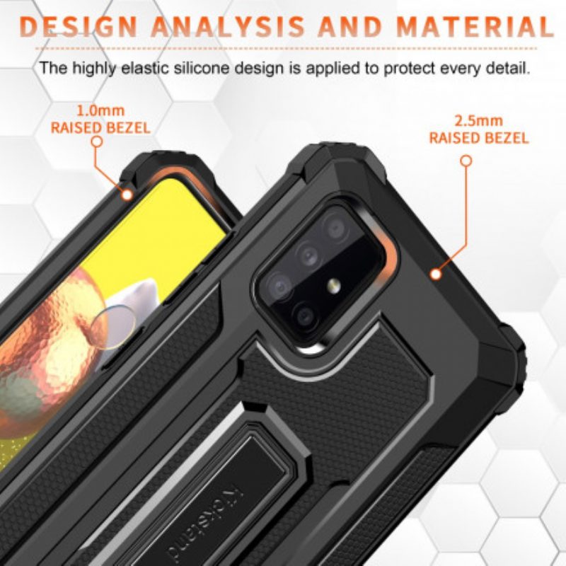 Cover Samsung Galaxy A51 5G Serie Jazz Della Lingua Resistente